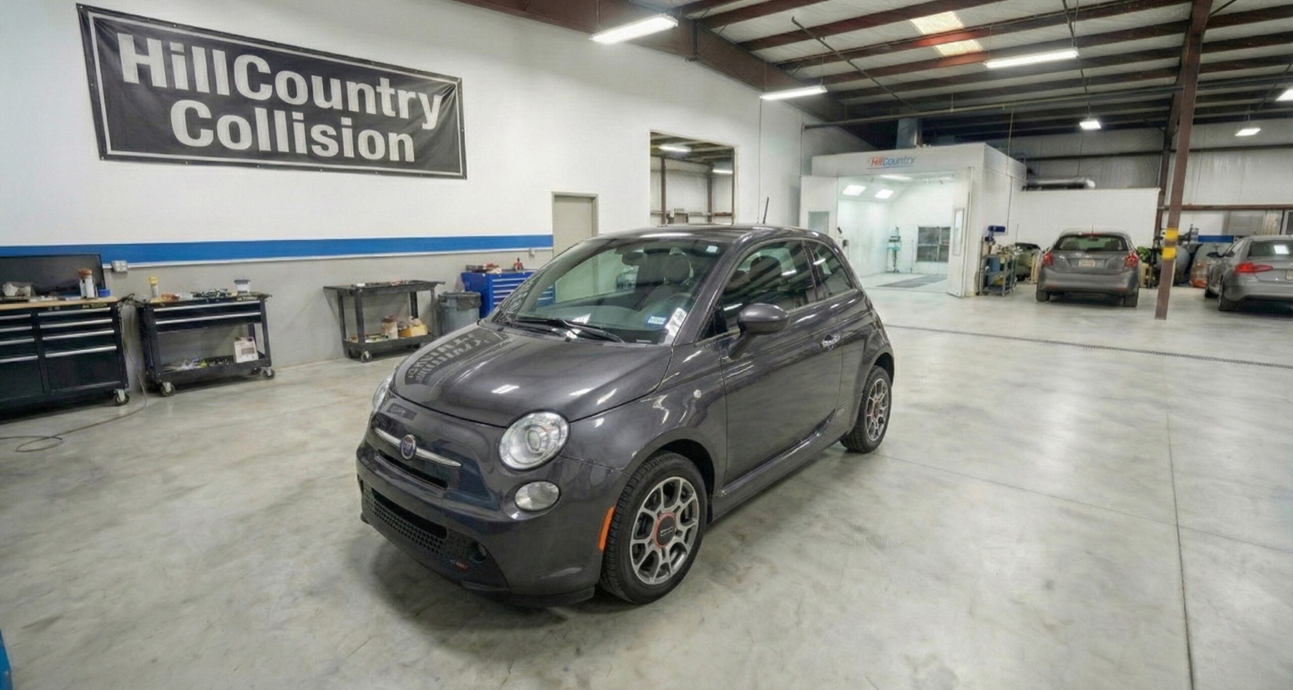 Fiat auto body repair after