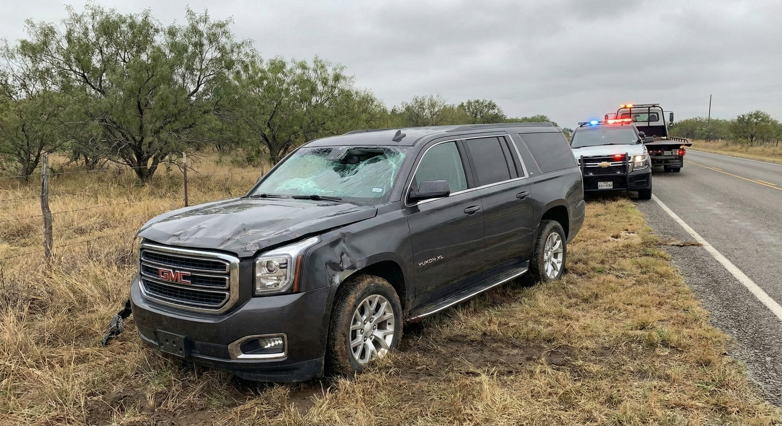 GMC Auto body Repair before